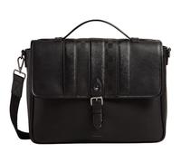 Ted Baker Wayvees House Check PU Satchel Briefcase Black