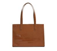 Ted Baker Welona Croc Effect Elongated Icon Bag Tan