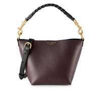 Ted Baker Wynola Woven Handle Colourblock Small Bag Wine