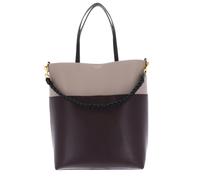 Ted Baker Wynslow Woven Handle Colourblock Bag L Wine