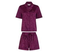 Ted Baker Zara Short Satin Pj Dark Purple Größe: XXL | Nachtwäsche Outlet | Damen | Schwarz