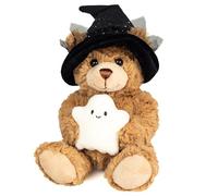 Teddy Hermann 94612 Halloween Teddy mit Gespenst 20 cm, Kuscheltier