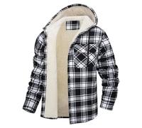 Teddy Jacke Herren Winterjacke Arbeitsjacke Flanell Jacke Hemdjacke Holzfällerjacke Herbstjacke Jacken Dickies Sherpa Teddyfleece Kapuzenpullover Strickjacke Holzfällerhemd Hoodie Fleecejacke