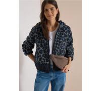 Teddy-Jacke mit Softshell-Details