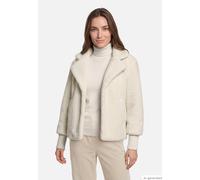 Teddy-Jacke mit Stehkragen beige 40