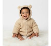 Teddy Jacke Sand - Newborn Winter Teddy | Little Dutch - 68