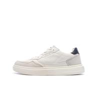 Teddy Smith 120004 Herren-Sneaker, Weiß/Marineblau, marine, 43 EU