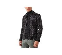 Teddy Smith Herren Ml Stretch Karton Klassisches Hemd, Carbon, M