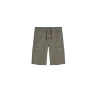 Teddy Smith Herren Sikers Cargo Sweat Dyed Klassische Shorts, grün, XL