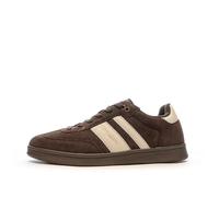 Teddy Smith Herren-Sneaker, Braun, Weiß, Wildleder, braun, 43 EU