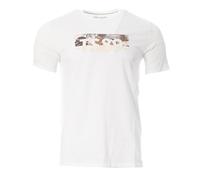 Teddy Smith Herren T-Ezio 2 MC T-Shirt, Weiß/Motiv 2, L