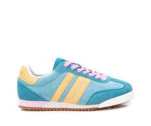 Teddy Smith - Sportschuhe Sneaker Damen Blau - Bequeme und vielseitige Schuhe - Casual Mode - Modell 12013201 (Größe 38)