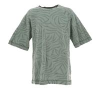 Teddy Smith T-Shirt für Jungen mit Blättern, Iceberg Green, 12 Jahre