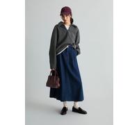 Teddy-Sweatshirt oversize grau S