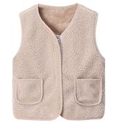 Teddy Weste Kinder Teddyjacke Mädchen Fleecejacke Jungen Winter Teddyweste | Teddy Fleece Weste Kinder Ärmellos Fleecejacke Mädchen Herbst Teddyweste Jungen Teddyjacke Fleeceweste Plüsch Übergangsjacke