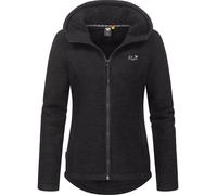 Ragwear Kapuzenstrickjacke Lyshka Melange für Damen - XL