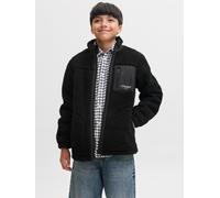 Teddyfell Jacke Boys 176 Schwarz