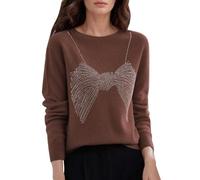 Teddyfleece Pullover Damen Für Kurzarm Teddyfell Leichte Pinkes Einfarbig Streifen Übergroße Hirsch Buchstaben Grenzgänger Unifarben Wollpullover Schönsten Cognac Fuchsia Silber Sweatshirtstoff Hosen