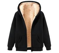 Teddyjacke Damen Winterjacke Wintermantel Fleecejacke Daunenjacke,M-3XL | Damen Mantel Parka Daunenmantel Herbst Teddyjacke Elegant Winterjacke Teddyfleece Fleecejacke Tailliert