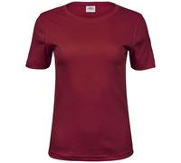 TEE JAYS Cotton Classics-18.0580 Damen Interlock T-Shirt Gr. 3XL deep red