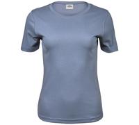 TEE JAYS Cotton Classics-18.0580 Damen Interlock T-Shirt Gr. 3XL flint stone