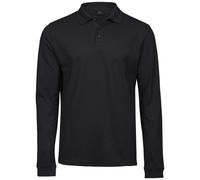 Mens Stretch Long Sleeve Polo