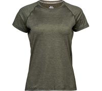 Tee Jays Damen CoolDry Sport T-Shirt 7021 olive melange S