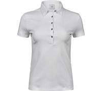 Tee Jays Ladies Pima Cotton Polo S white