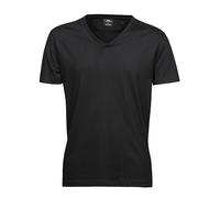 Tee Jays - Fashion V-Neck Sof Tee Black - Gr. - XL