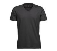 Tee Jays - Fashion V-Neck Sof Tee Dark Grey (Solid) - Gr. - 3XL