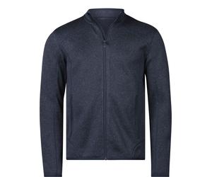 Tee Jays Heeren Strick-Fleece Jacke Tee Jays Melange 9615 navy 4XL