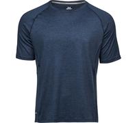 Tee Jays Herren Sport-T-Shirt TJ7020N Cool-Dry schnelltrocknend Navy Melange M