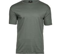 Tee Jays Herren Interlock T-Shirt, Rundhalsausschnitt, Kurzarm (XL) (Blattgrün)