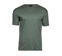 Tee Jays Herren Interlock T-Shirt 520 – Rundhalsausschnitt, Kurzarm – Blattgrün XL