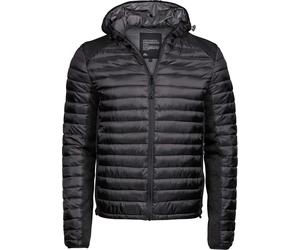 Tee Jays Herren Outdoor Crossover Jacke Stepp-Jacke 9610 black/black melange XL