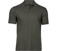 Tee Jays Herren Piqué Stretch Polo Tee Jays Luxus 1405 XL dunkelgrün