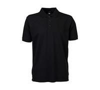 Tee Jays Herren Stretch Piqué Poloshirt Deluxe 1405 Black L