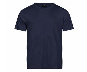 Tee Jays Herren-T-Shirt mit kurzen Ärmeln Pima Cotton - Marineblau | 2XL