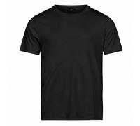 Tee Jays Herren-T-Shirt mit kurzen Ärmeln Pima Cotton - Schwarz | S