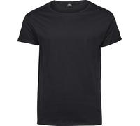 Tee Jays Roll-Up Tee - Black - 3XL