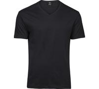 Tee Jays Herren V-Ausschnitt T-Shirt 'Fashion Sof Tee' 8006 black M