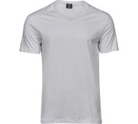 Tee Jays Sof Tee Kurzarm-T-Shirt mit V-Ausschnitt - Weiß | XL