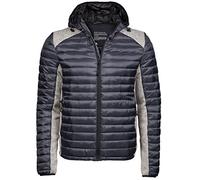TeeJays - Herren Winterjacke 'Aspen Crossover' / Space Grey/Grey Melange, L