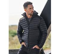 TeeJays - Herren Winterjacke 'Aspen Crossover' / Navy/Navy Melange, 3XL