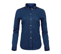 TEE JAYS LADIES CASUAL TWILL SHIRT 3XL INDIGO