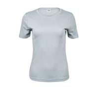TEE JAYS LADIES INTERLOCK TEE S ICE BLUE