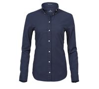 TEE JAYS LADIES PERFECT OXFORD SHIRT XS NAVY