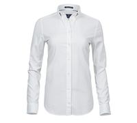 TEE JAYS LADIES PERFECT OXFORD SHIRT XS WHITE