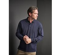 TJ1406 Tee Jays Herren dehnbares Polo langarm White 3XL