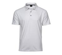 TEE JAYS LUXURY SPORT POLO S WHITE